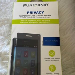 Pure Gear Privacy Tempered Glass screen protector